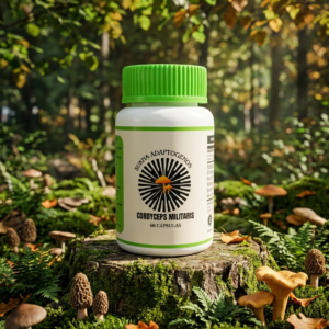 Cordyceps Militaris en Cápsulas – 500 mg de Energía y Vitalidad Natural